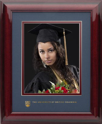 UBC large wood photo frame-gold foil embossing (120853)
